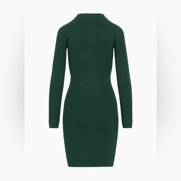 Aritzia Wilfred Cove Knit Dress Colour Scarab Size XL NWOT - Picture 6 of 10